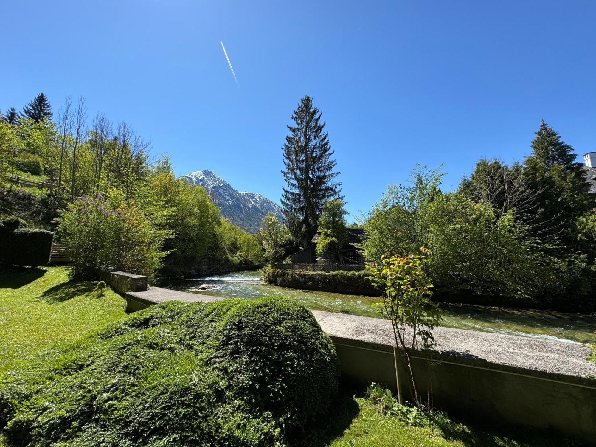 Ferienwohnung An Der Traun Bad Aussee Exteriör bild
